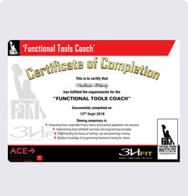 健身教练培训FTC证书